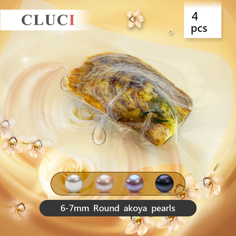 ֿ CLUCI   4pcs   6-7mm ǰ Akoya..